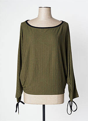 T-shirt manches longues manches longues vert SALSA femme