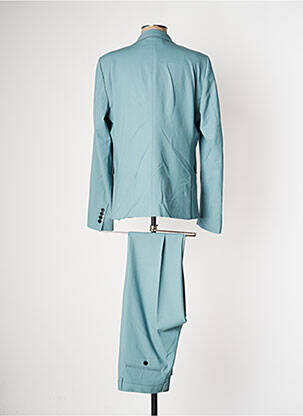 Costume de ville finition intérieure doublée vert AZZARO homme