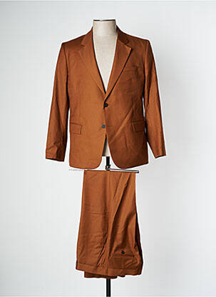Costume de ville poches marron AZZARO homme