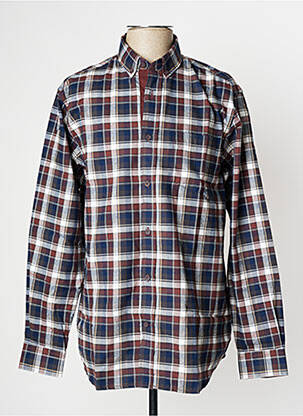 Chemise manches longues poches poitrine marron THERMOLACTYL BY DAMART homme