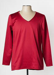 T-shirt rouge THERMOLACTYL BY DAMART pour femme seconde vue