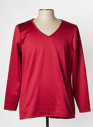 T-shirt rouge THERMOLACTYL BY DAMART pour femme