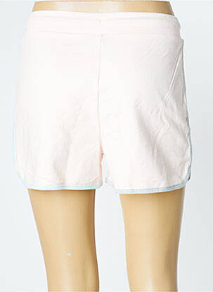 Short taille élastique rose FILA femme