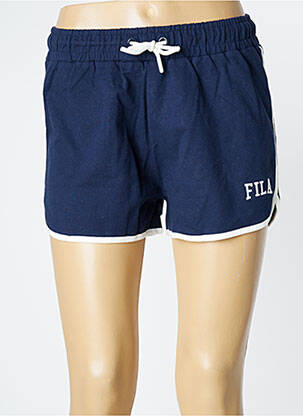 Short taille élastique taille élastique bleu FILA fille