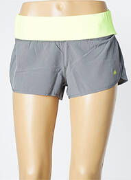 Short taille élastique gris KAPPA femme