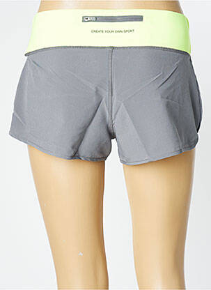 Short taille élastique gris KAPPA femme