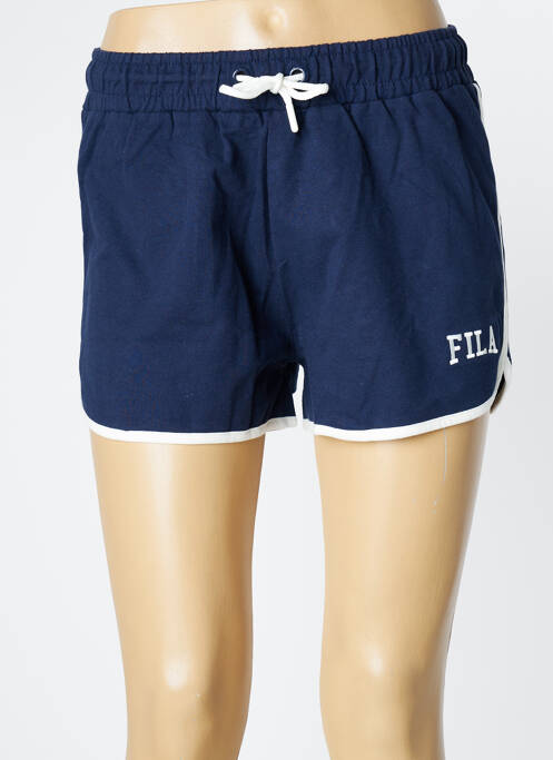 Short taille élastique taille élastique bleu FILA fille