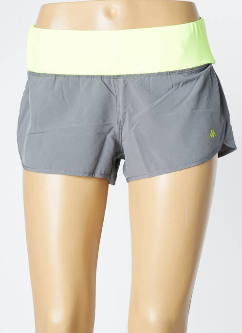 Short gris KAPPA pour femme