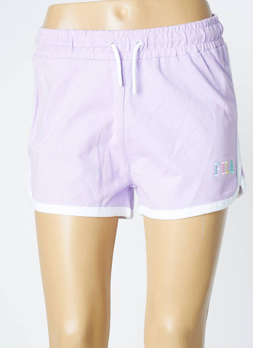 Short violet FILA pour femme