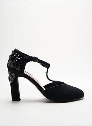 Escarpins fermeture boucle(s) talon de 7 à 9cm noir LOLLIPOPS femme