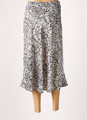 Jupe longue gris ELENZA BY L&L pour femme seconde vue