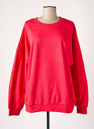 Sweat-shirt stretch manches longues rose LE DRESSING DE CLOE femme