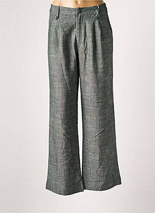 Pantalon large gris CHARLIOR pour femme