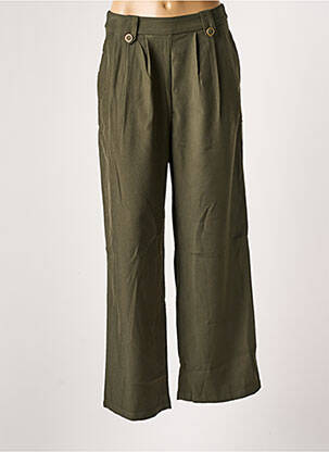 Pantalon large vert UNIKA pour femme