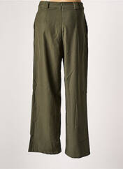 Pantalon large vert UNIKA pour femme seconde vue