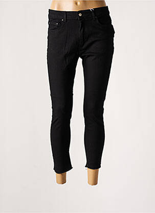 Jeans coupe slim noir ONLY pour femme