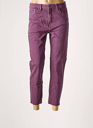 Jeans coupe slim violet ONLY pour femme