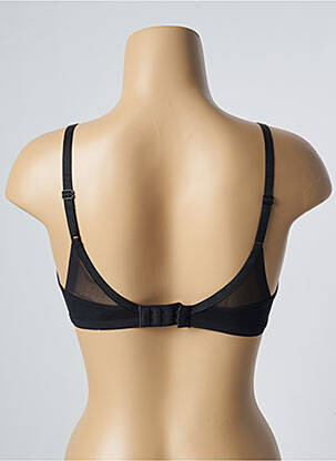 Soutien-gorge effet matière satinée haut soutien-gorge moulé noir FEMILET femme