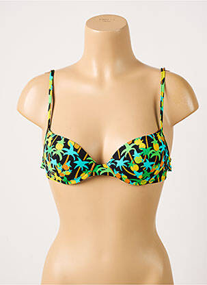 Haut de maillot de bain haut soutien-gorge moulé haut soutien-gorge moulé vert VARIANCE femme