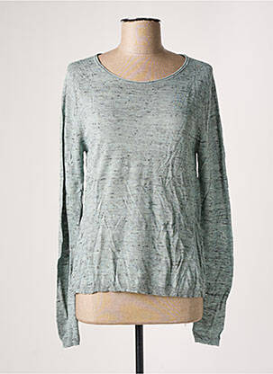 Top stretch manches longues vert POLES femme