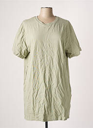 Robe courte manches courtes manches courtes vert MISS SELFRIDGE femme