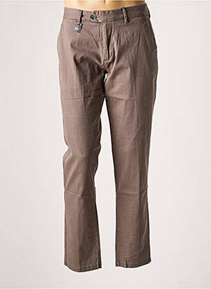 Pantalon chino poches gris DAN JOHN homme