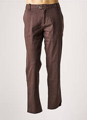 Pantalon droit marron DAN JOHN pour homme seconde vue