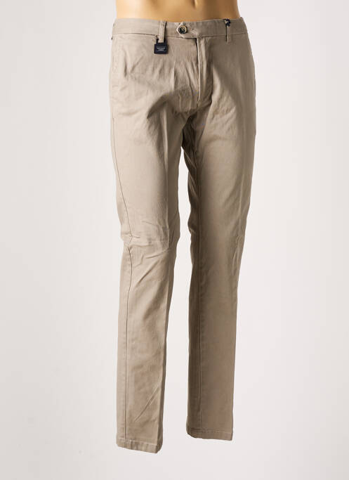 Pantalon chino beige DAN JOHN pour homme