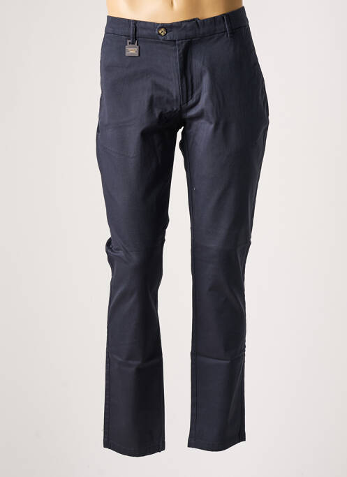 Pantalon droit bleu DAN JOHN pour homme