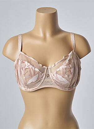 Soutien-gorge effet matière satinée haut soutien-gorge emboitant rose CHANTELLE femme