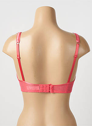 Soutien-gorge effet matière satinée haut soutien-gorge avec mousse de rembourrage amovible rose PASSIONATA femme