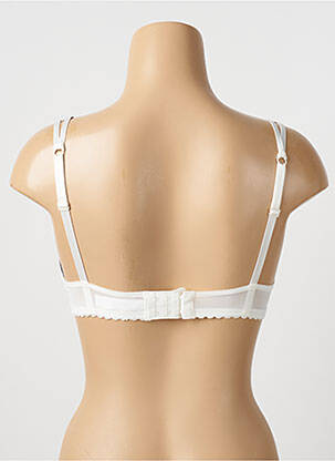 Soutien-gorge effet matière satinée haut soutien-gorge push-up blanc PASSIONATA femme