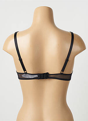 Soutien-gorge effet matière satinée haut soutien-gorge balconnet noir PASSIONATA femme