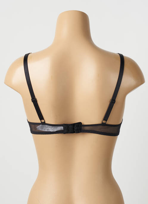 Soutien-gorge effet matière satinée haut soutien-gorge balconnet noir PASSIONATA femme