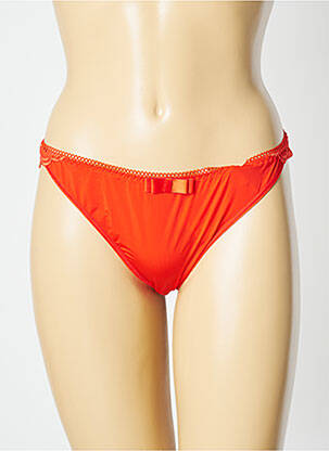 Culotte fond doublé orange PASSIONATA femme