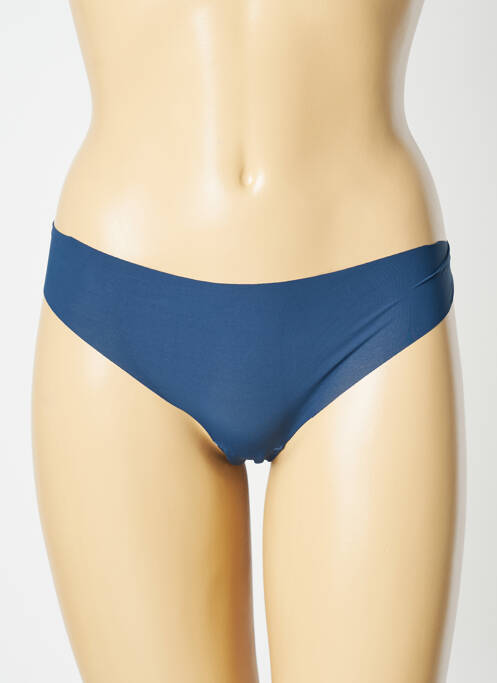 Tanga bleu PASSIONATA pour femme