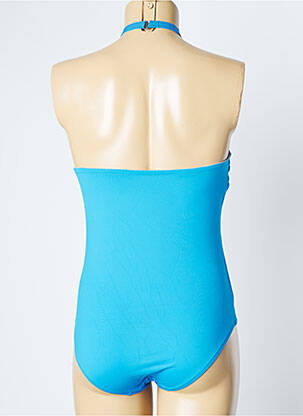 Maillot de bain 1 pièce haut bandeau haut bandeau bleu SIMONE PERELE femme