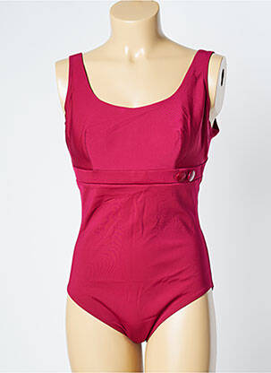 Maillot de bain 1 pièce stretch rouge SIMONE PERELE femme