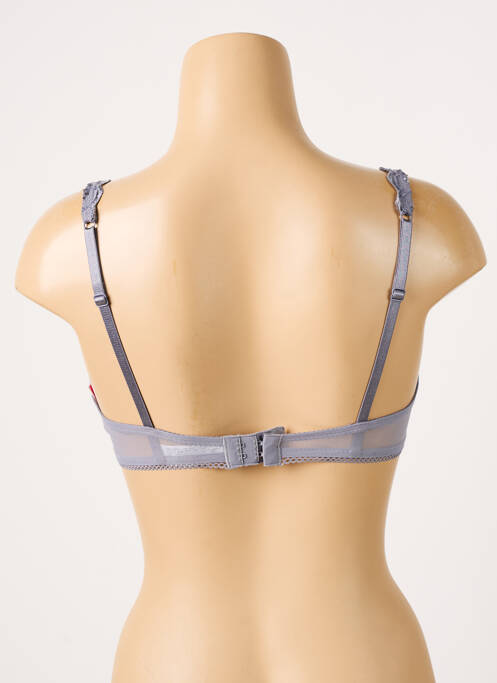 Soutien-gorge tissage dentelle haut soutien-gorge emboitant gris PASSIONATA femme