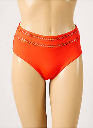 Bas de maillot de bain tissage satiné culotte orange SIMONE PERELE femme