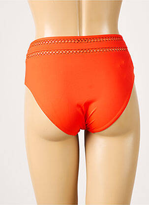 Bas de maillot de bain tissage satiné culotte orange SIMONE PERELE femme