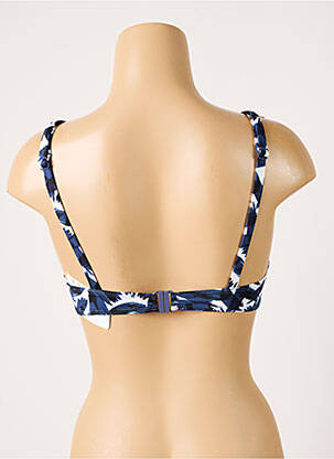 Haut de maillot de bain stretch haut soutien-gorge moulé bleu SIMONE PERELE femme