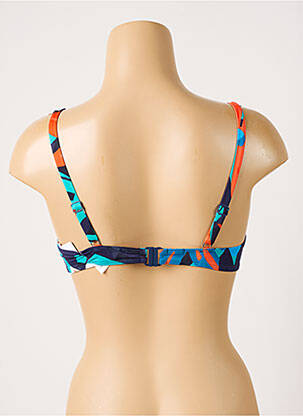 Haut de maillot de bain stretch haut soutien-gorge moulé bleu SIMONE PERELE femme