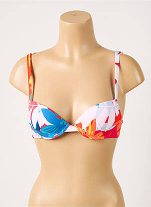 Haut de maillot de bain stretch haut soutien-gorge moulé rouge SIMONE PERELE femme