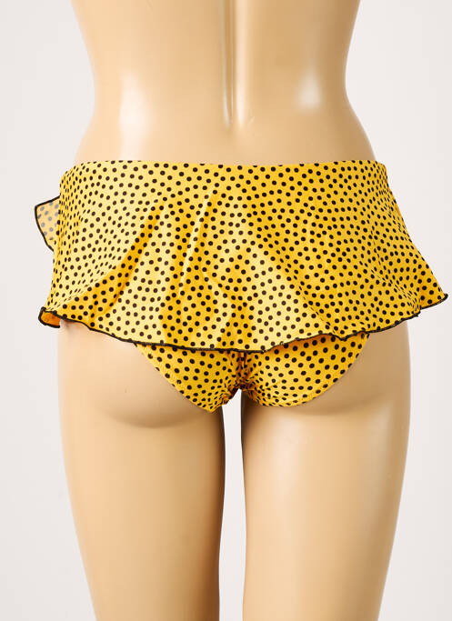 Bas de maillot de bain jaune ANTIGEL pour femme