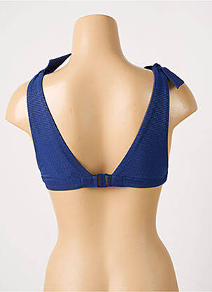 Haut de maillot de bain stretch haut soutien-gorge avec mousse de rembourrage amovible bleu SIMONE PERELE femme