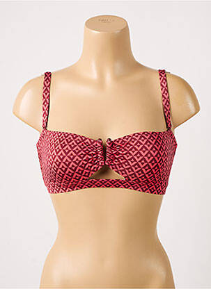 Haut de maillot de bain stretch haut soutien-gorge balconnet rose SIMONE PERELE femme