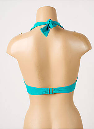 Haut de maillot de bain stretch haut soutien-gorge emboitant bleu SIMONE PERELE femme