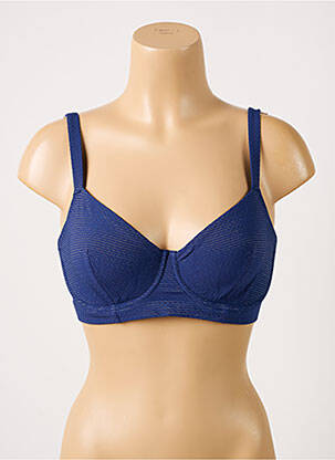 Haut de maillot de bain haut soutien-gorge emboitant haut soutien-gorge emboitant bleu SIMONE PERELE femme