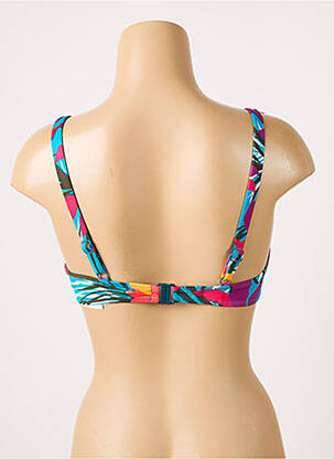 Haut de maillot de bain stretch haut soutien-gorge emboitant violet SIMONE PERELE femme